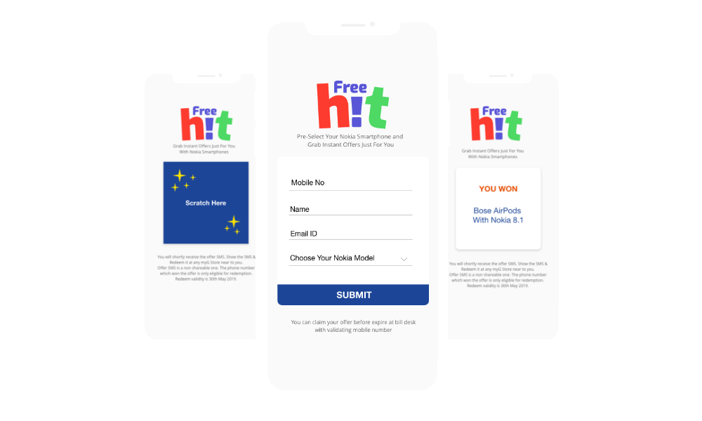 Digital Scratch and Win